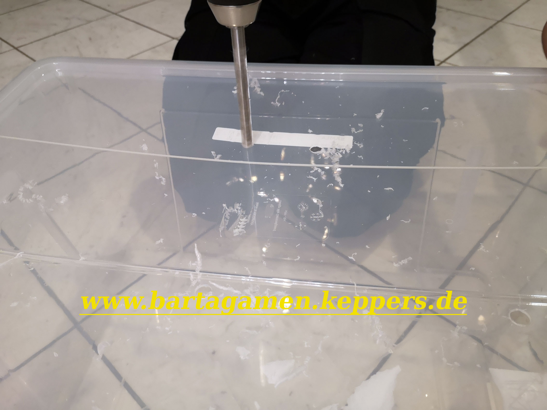 Luftlöcher Winterbox